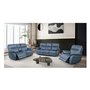 Leather Power Reclining Sofa  by Azur