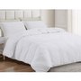 Solene White Queen Duvet Cover Set 3 pcs