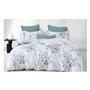 Silver Sage Queen Duvet Cover Set 3 pcs