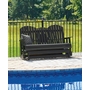 Hyland wave Outdoor Glider Loveseat by Ashley