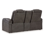 Fyne-Dyme Power Reclining Loveseat with Console by Ashley
