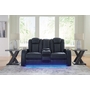 Fyne-Dyme Power Reclining Loveseat with Console by Ashley