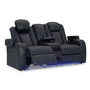 Fyne-Dyme Power Reclining Loveseat with Console by Ashley