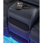 Fyne-Dyme Power Reclining Loveseat with Console by Ashley