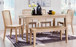 Gleanville 6-pc Dining Room Set with Bench by Ashley