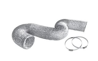 Conduit flexible en aluminium pour sécheuse