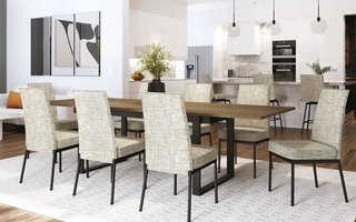 Burton 7-pc Dining Room Set  by Amisco
