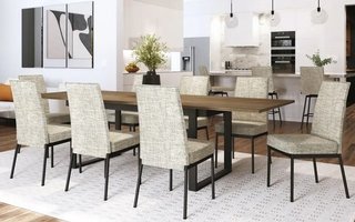 Burton 7-pc Dining Room Set  by Amisco