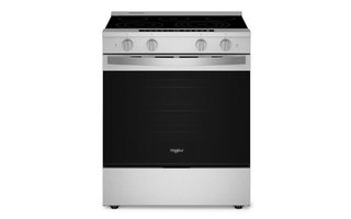 Whirlpool 30-inch Smart Slide in Electric Range 5.3 cu.ft. with Air Cooking Technology - YWSES7530RZ