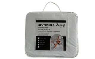 Twin waterproof mattress cover by Accent Pedic