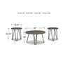 Hadasky Table (Set of 3)