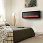 Entice Wall-Mounted Electric Fireplace 42
