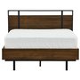 Soho Collection Wood Bed and Headboard (King)