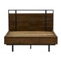 Soho Collection Wood Bed and Headboard (King)