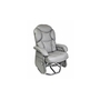 Gliding Leather Armchair Rocking Swivelling and Reclining by Pel