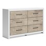 Charbitt 6-Drawer Dresser (B2035-31)