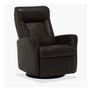 Leather match Power Reclining Swivel  Armchair by Palliser