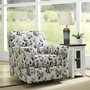 Abney Swivel Fabric Accent Chair (4970142)