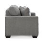 Deltona Stationary Fabric Loveseat