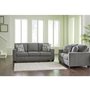 Deltona Stationary Fabric Loveseat