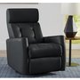 Leather match  Power Reclining swivel  Chair by Palliser
