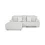 Sectional 3 pc Top Tier Reclining Fabric