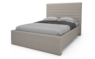 Sunset Complete Upholstered Queen size Bed 60 in. by Beaudoin