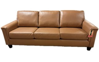 Fixed leather sofa combo from Sofa by Fancy