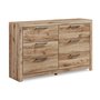 Six Drawer Dresser Hyanna Signature Design by Ashley