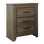 Zelen 2-Drawer Nightstand