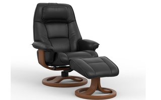 Swivel Armchair and Stool by Fjords-small