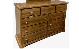 9-drawer desk by MAKO