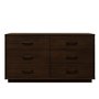 Vista 6-drawer double dresser by Mako