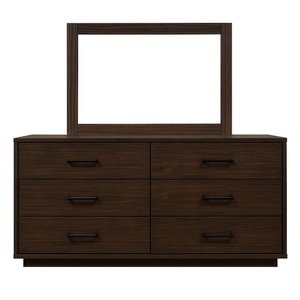 Vista 6-drawer double dresser by Mako