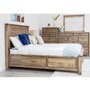 Tofino by Mako 78” full-size bed with storage