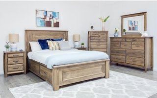 Full Size 4-pc Tofino Bedroom Set by Mako