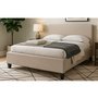 Jane Complete Upholstered Bed Queen Size 60 in. by Beaudoin