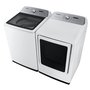 Samsung 6.0 cu ft / 7.4 cu ft Washer and Dryer Set with Super Speed, Steam, Smart Sensors and Wi-Fi WA52DG5500AWUS - DVE52DG5505WAC