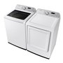 Samsung 5.3 cu ft / 7.4 cu ft Washer & Dryer Set with Sensor Dry & Wi-Fi – WA46CG3505AWA4 – DVE47CG3500WAC