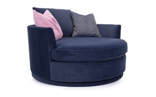 Round swivel armchair from Decor-Rest (59 inches)
