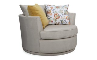 Decor-Rest round swivel armchair (46 inches)