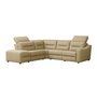 5-Pc Reclining Leather Sectional by Elran