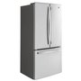 GE 18.6 cu ft Counter-Depth French-Door Refrigerator with Internal Water Dispenser & Fingerprint-Resistant Stainless – GWE19JYLFS