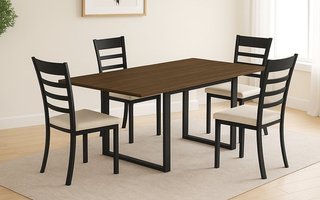 Burton 5-pc Dining Room Set  by Amisco