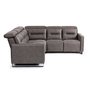 Cleo 5-Pc Reclining Leather Sectional by Elran