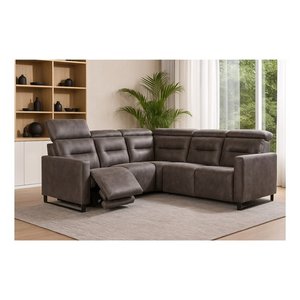 Cleo 5-Pc Reclining Fabric Sectional by Elran