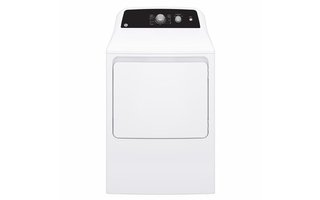 GE 6.2 cu.ft. Top Load Electric Dryer with SaniFresh Cycle White - GTX34EBMRWS