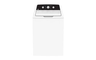 GE 4.4 cu ft Top-Load Washer with Dual Action Agitator, Cold-Plus Cycle & Auto Dispensers – GTW334BMRWS