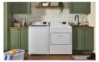 Whirlpool Washer and Dryer Laundry Set - WTW4107SW-YWED4105SW