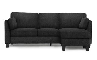 Eva Fabric Sofa Lounger by Monarch
